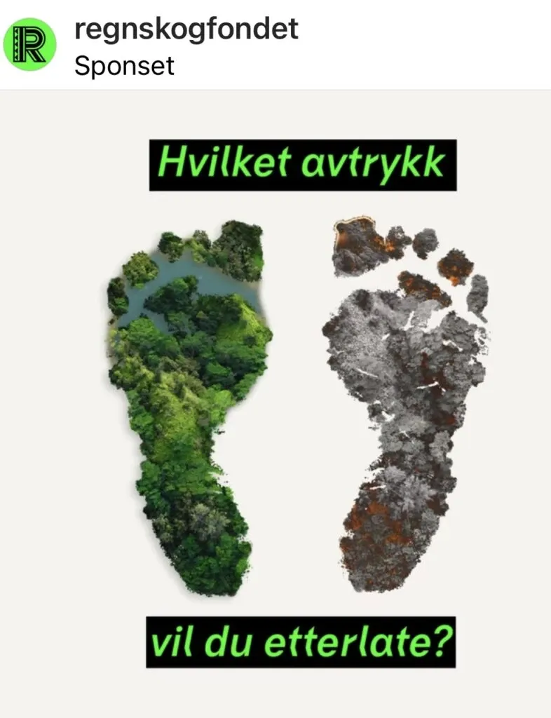 De avtrykk vi setter