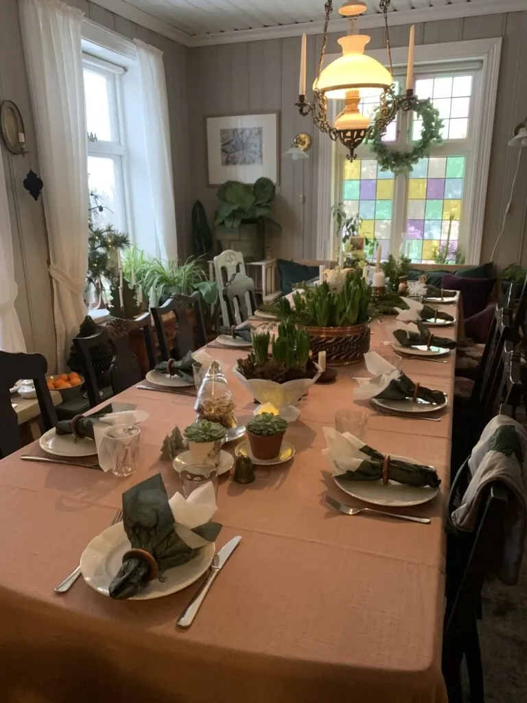 Drivhus i spisestua