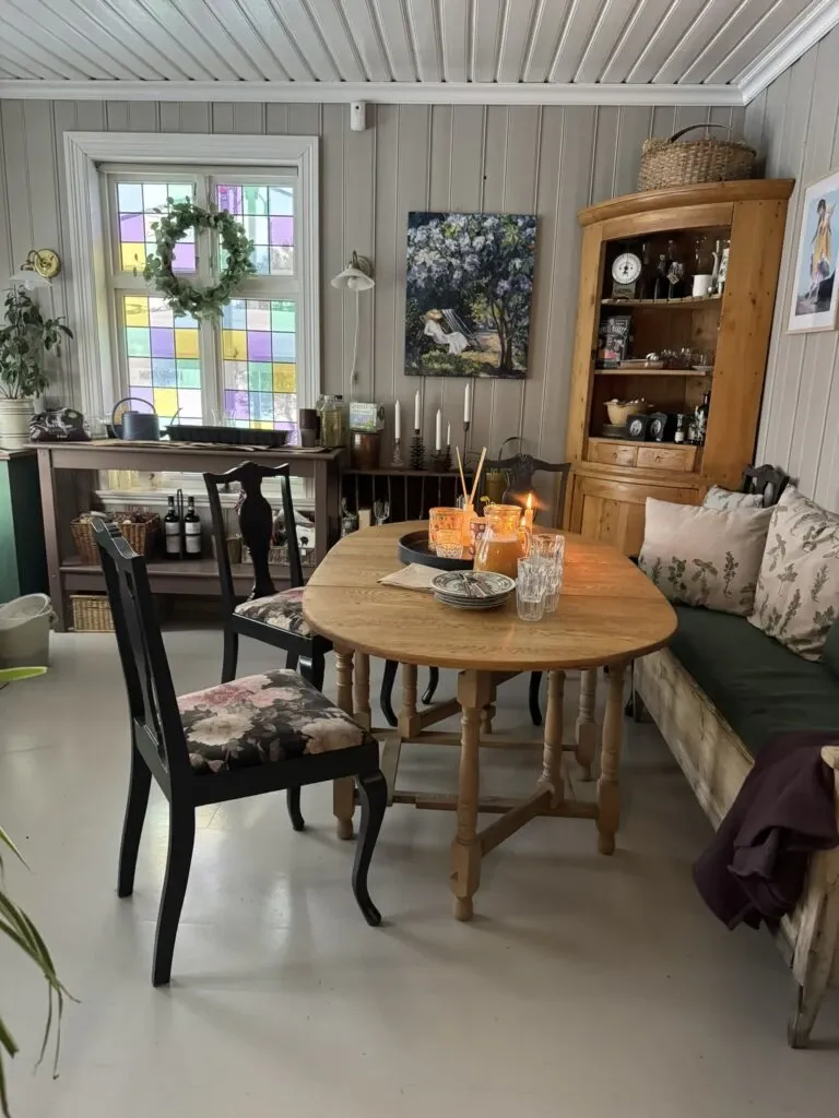 Drivhus i spisestua