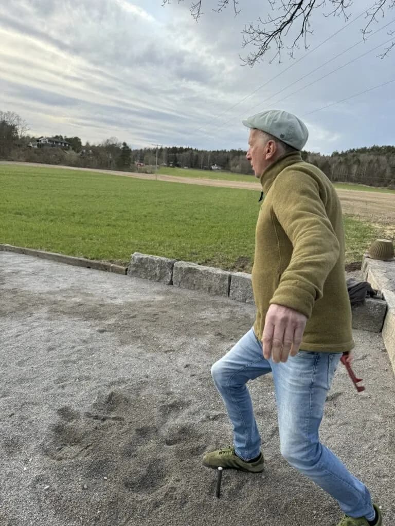 To stenger og fire sko